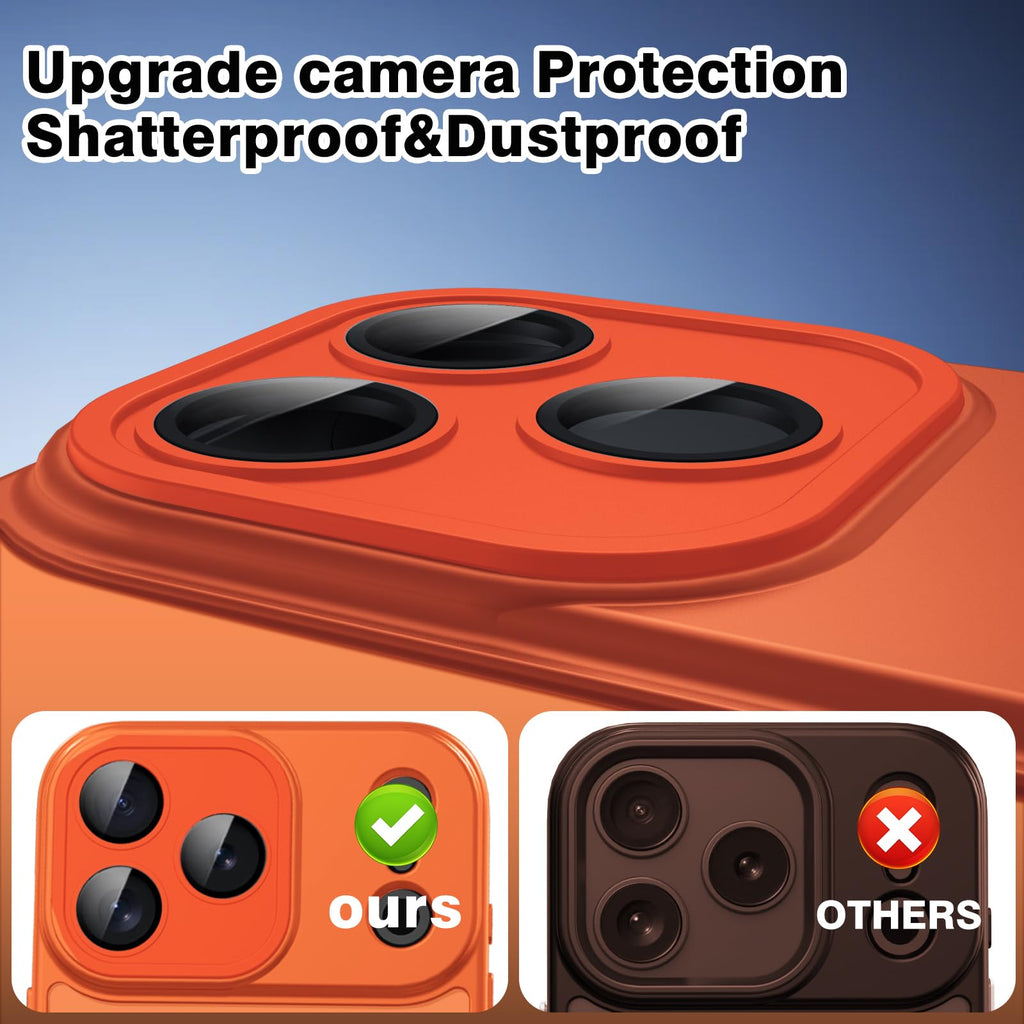 Nupcknn Magnétique Coque pour iPhone 17 Pro Max avec Magsafe et 3 Verre Trempé [HD+HD+Confidentialité][Caméra de Protection complète] Coque Antichoc translucide Mat arrière Anti-Rayures