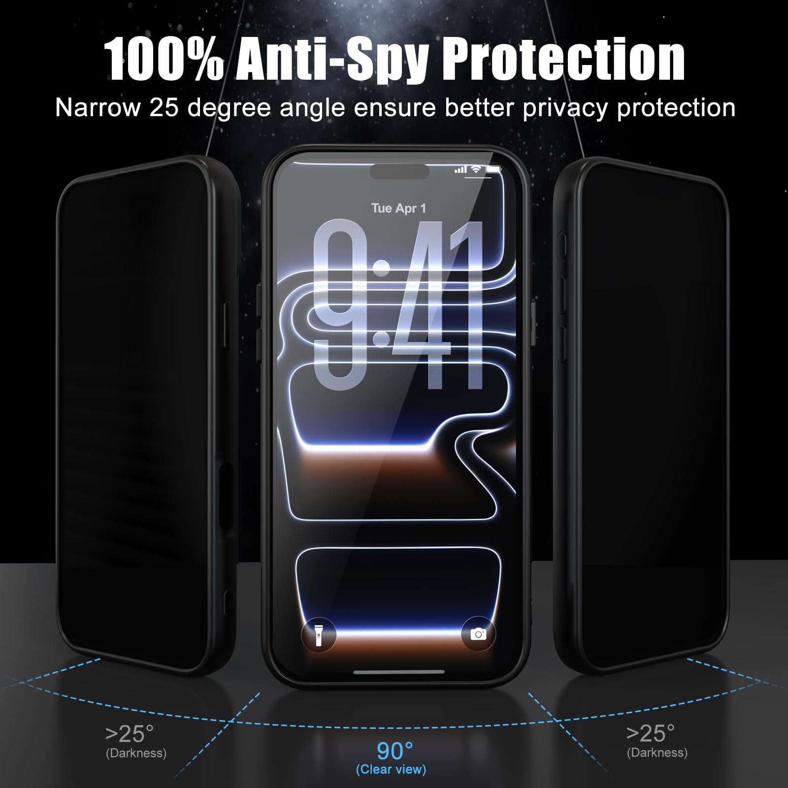 Nupcknn Magnétique Coque pour iPhone 17 Pro Max avec Magsafe et 3 Verre Trempé [HD+HD+Confidentialité][Caméra de Protection complète] Coque Antichoc translucide Mat arrière Anti-Rayures
