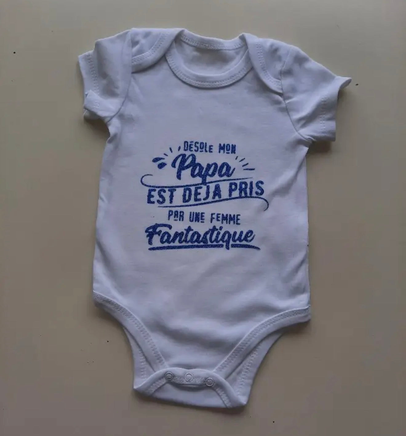 Body bébé personnalisé