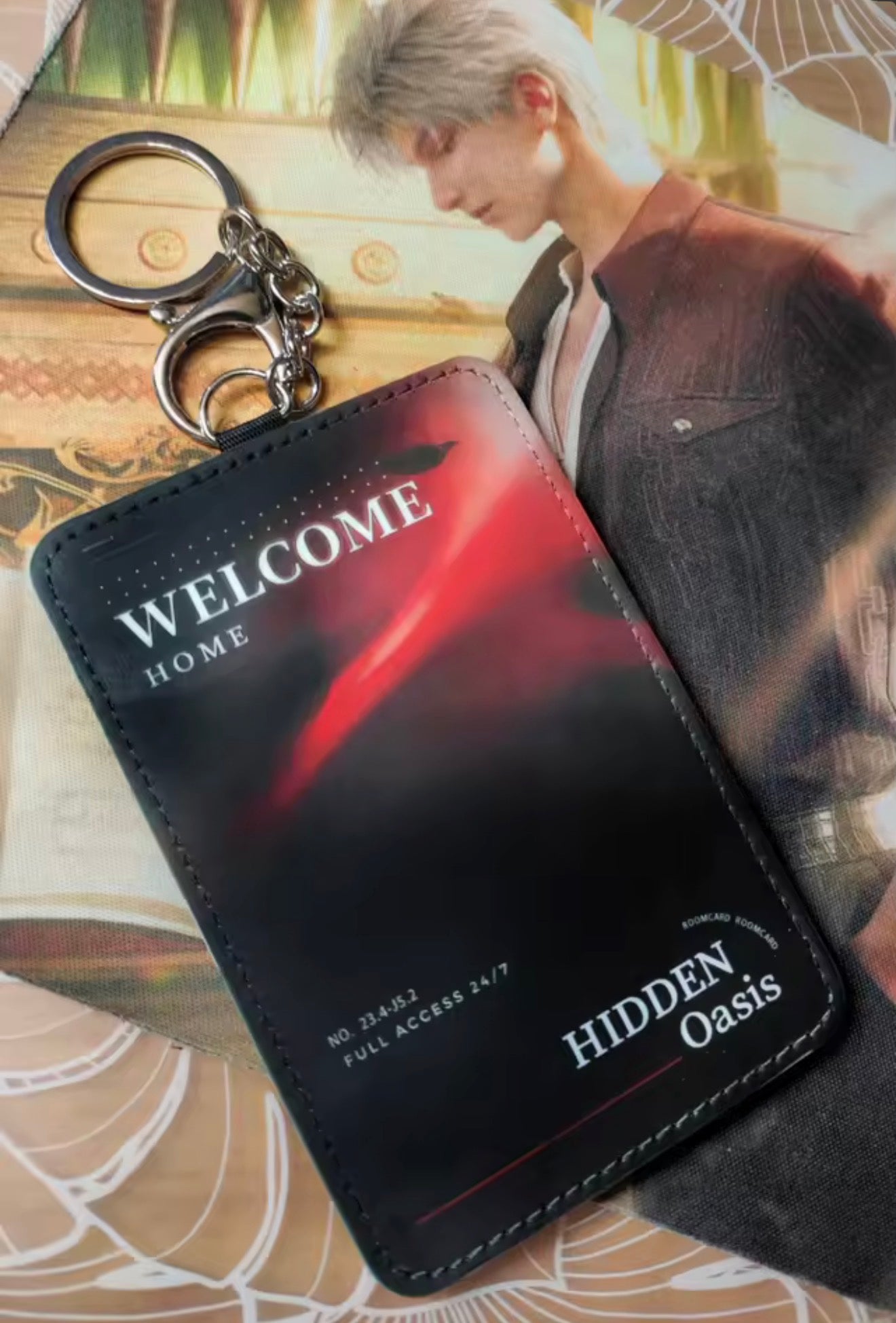 Porte-cartes personnalisé