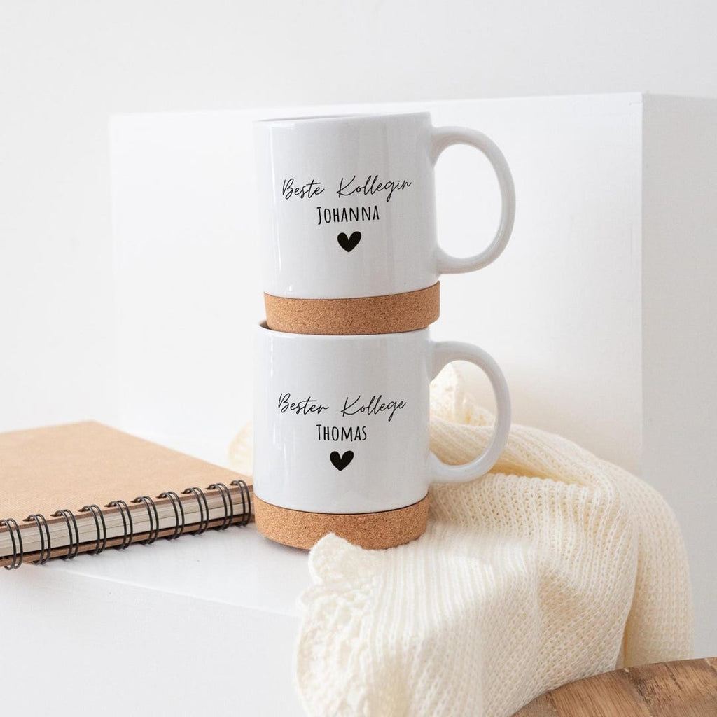 Mug personnalisé avec liège